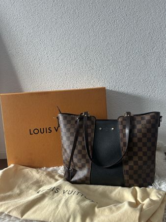 Louis Vuitton Damier Ebene Jersey Tote