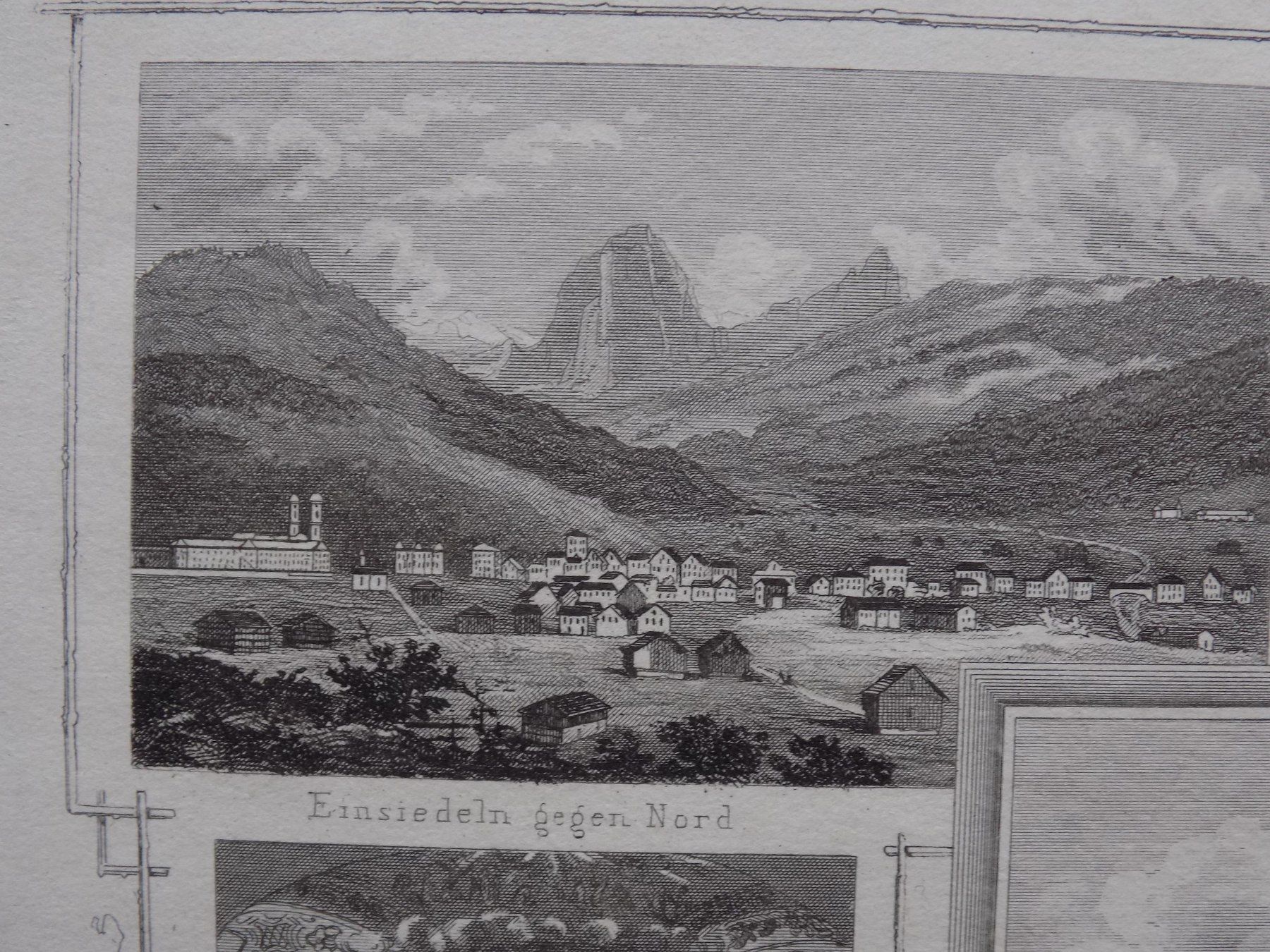 Incisioni: Einsiedeln Etzel Souvenirblatt – Usato da Risch venduto da Rischli15 3