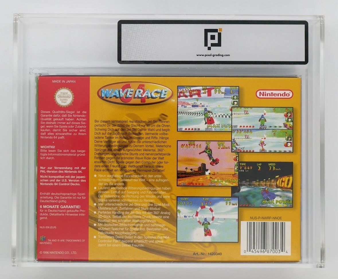 Nintendo Giochi: Nintendo 64 Wave Race Pixel Grading No VGA N WATA – Usato da Kloten venduto da Kein_Benutzer_Name 1