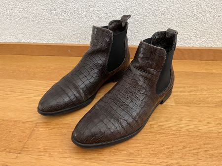 Dei Colli Leder Ankle Boots Gr 38