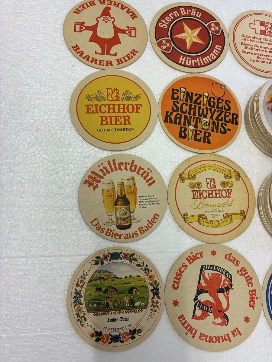 Teller: verschiedene Bierdeckel – Gebraucht aus Bubendorf von Mia111 2