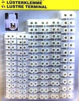 Lüsterklemmen 72-teilig  24 x 3A;  36 x 5A;  12 x 10A