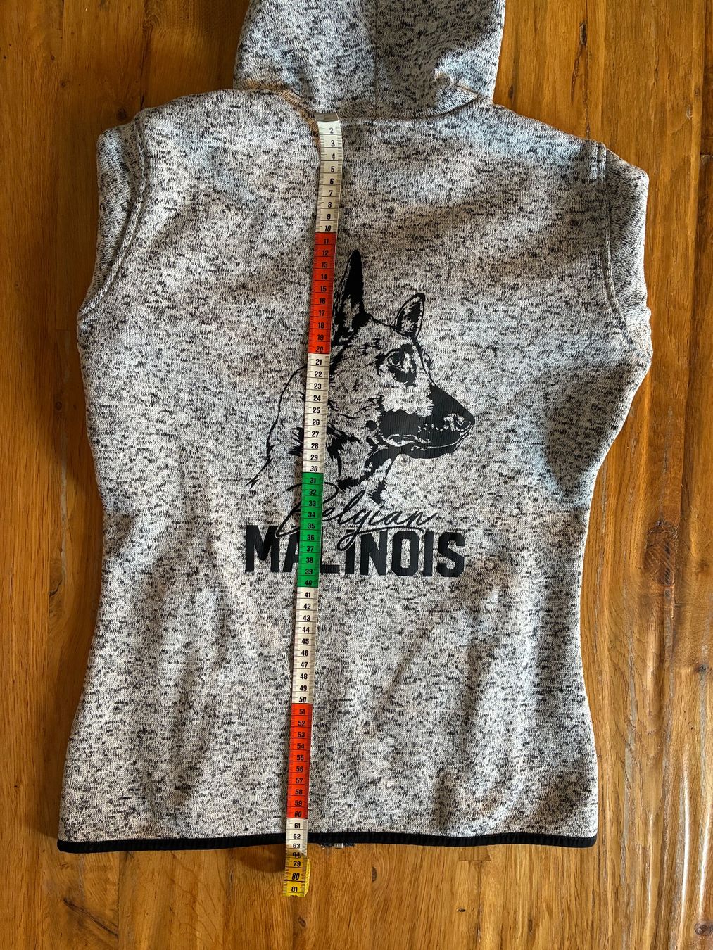 Jacken: Fleecejacke mit Kapuze Malinois Grau Grösse S – Gebraucht aus Kräiligen von MonteBerna 3