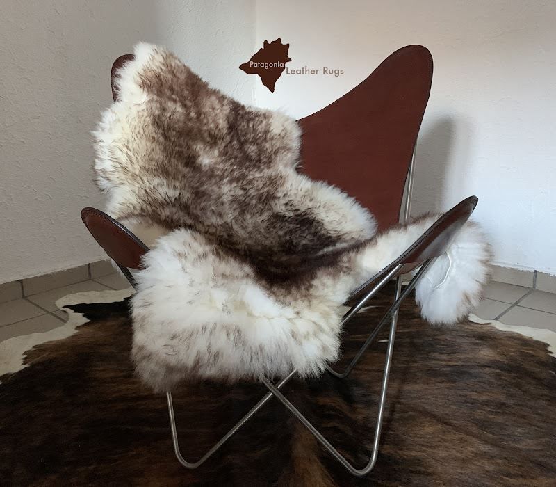 Tappeti: Lammfell Teppich Muflon – Nuovo e nell'imballaggio originale da Arbedo venduto da patagonialeatherrugs 1