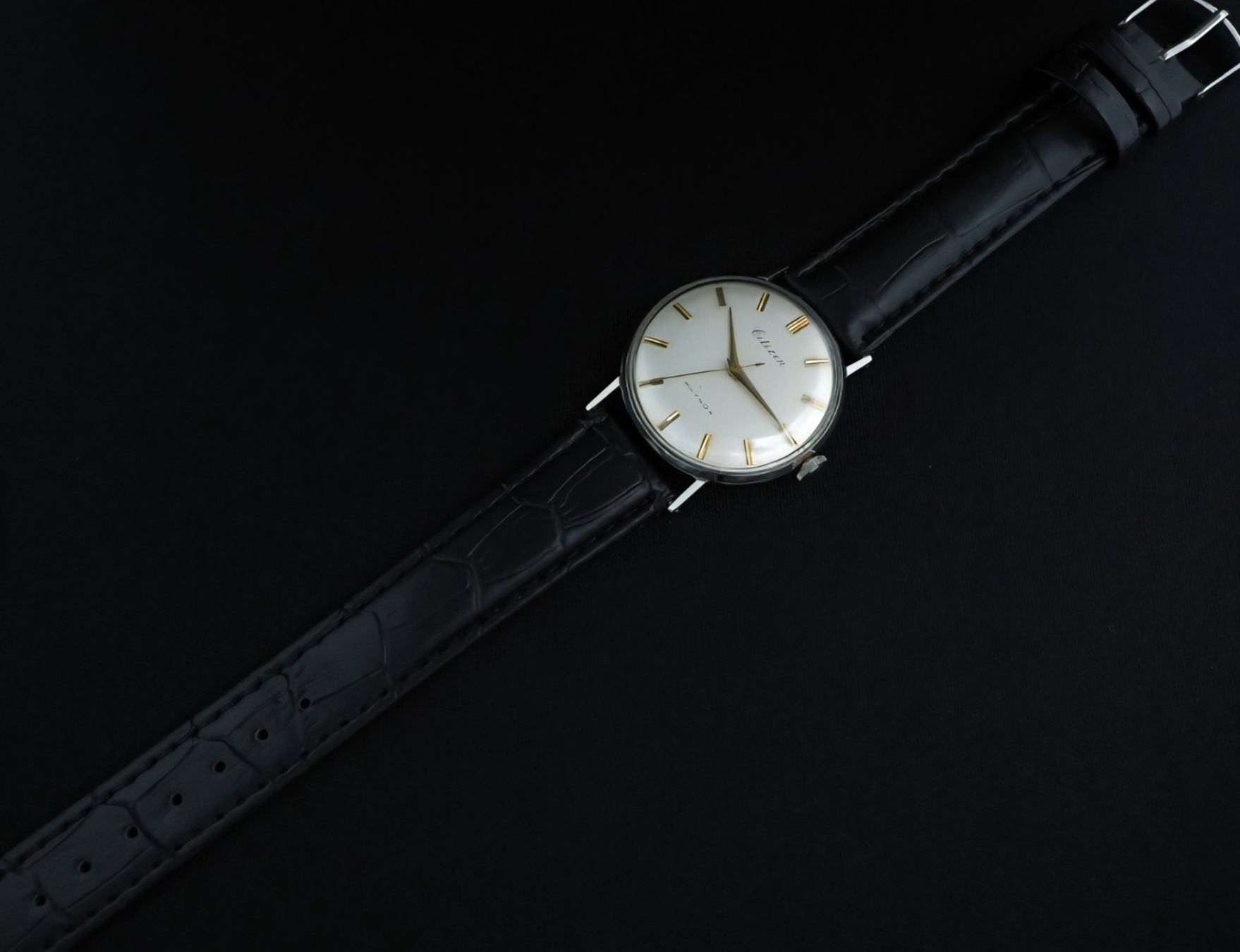 Citizen Orologi: Citizen Center-Second Phynox Handaufzug revidiert – Usato da Spiez venduto da mar_byv2 5