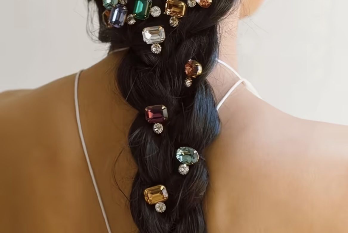 Haarschmuck: Haarspangen mit bunten Steinen, neu – Neu und originalverpackt aus Saanen von SoniaMichaela 2