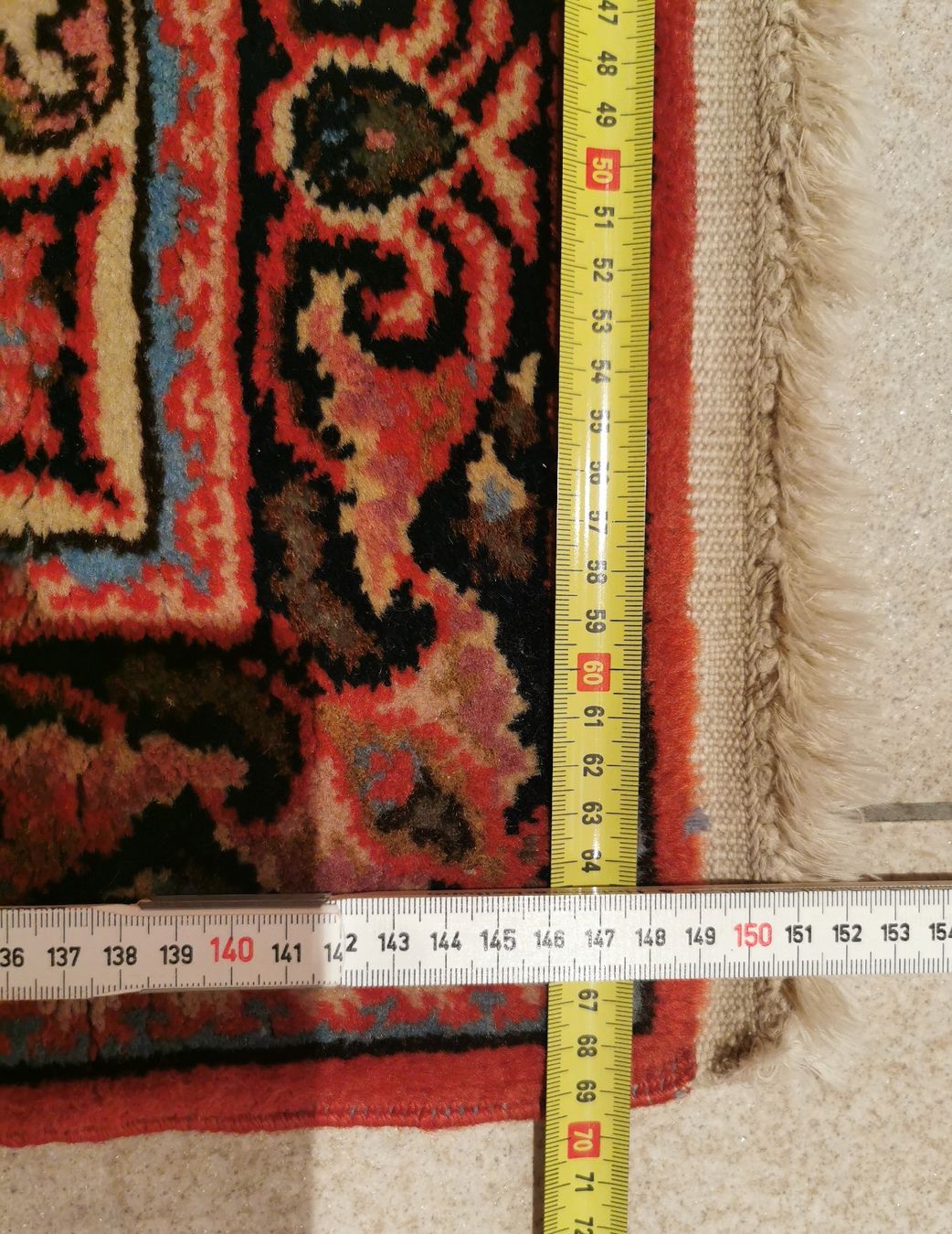 Tappeti: Roter Vintage Orientteppich, 150x70 cm – Usato da Frasnacht venduto da ale_g288 3