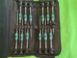 Wera Schraubendreher Satz 073675 Kraftform Micro-Set/12-teil