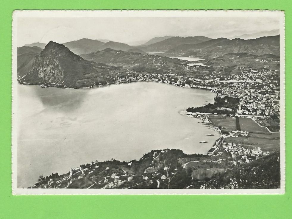 Cartes postales: Golfo di Lugano dal Monte Brè – D'occasion à Zürich par t24_de