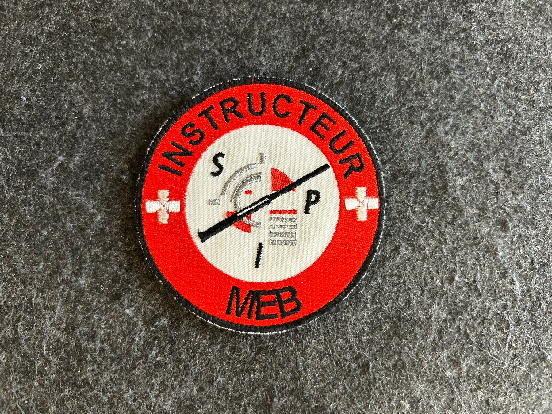 Plaketten & Abzeichen: Patch, SPI, Instructeur MEB – Gebraucht aus Berikon von DGC-1995