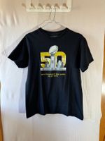 schwarzes NFL T-Shirt ca Gr. M