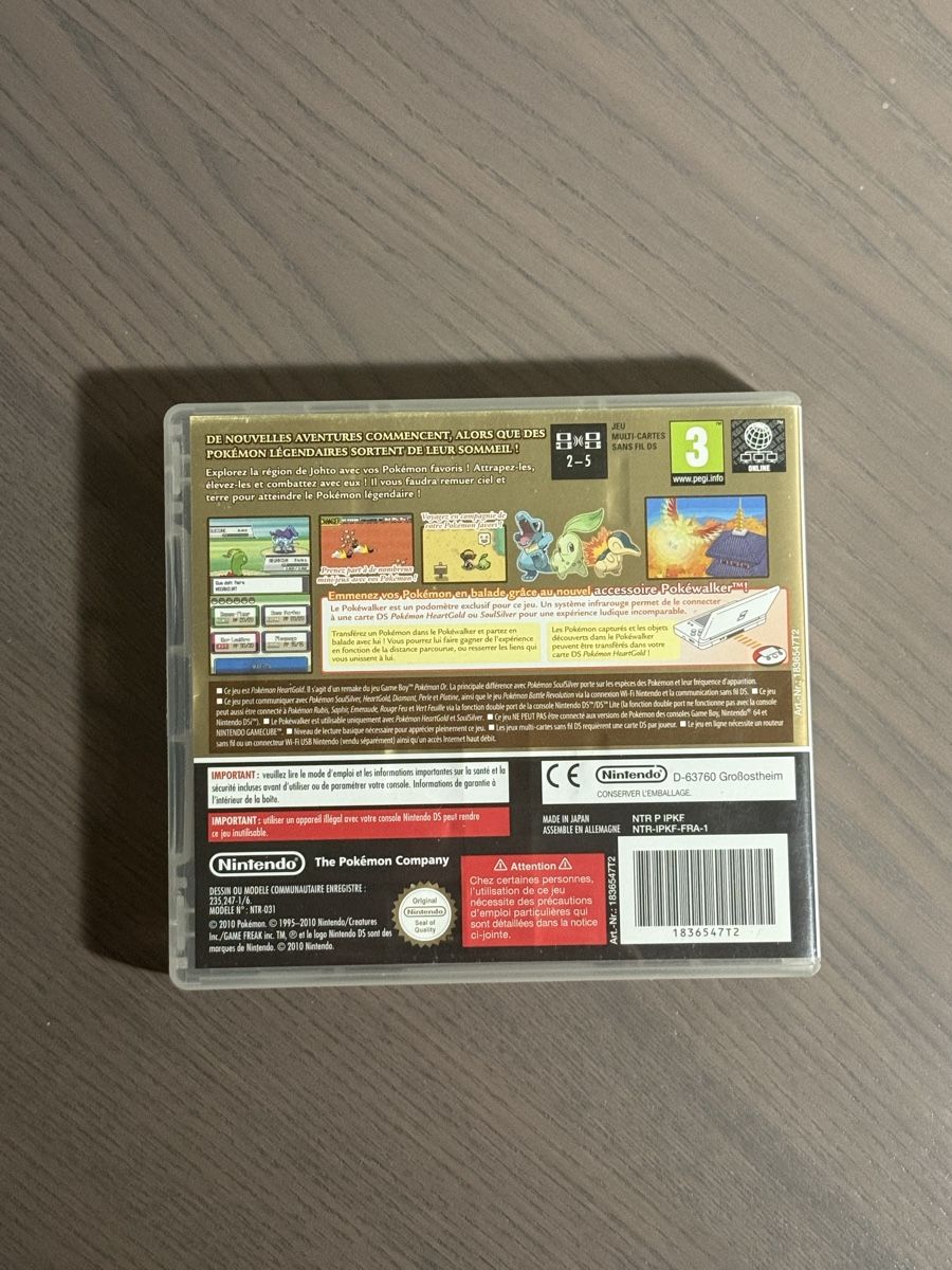 Pokémon Spiele: Pokémon Heartgold FR – Gebraucht aus Thônex von retrolovech 2