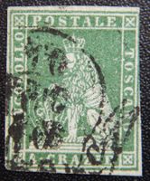 Toskana Altitalien Kat. 6ya gest. 1853 Kat. 100 Euro