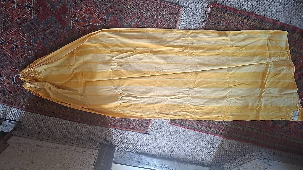 Marsupi portabebè: Storchenwiege Ring-Sling, sonnengelb, 100 % Baumwolle – Usato da Rheineck venduto da silaya7 2