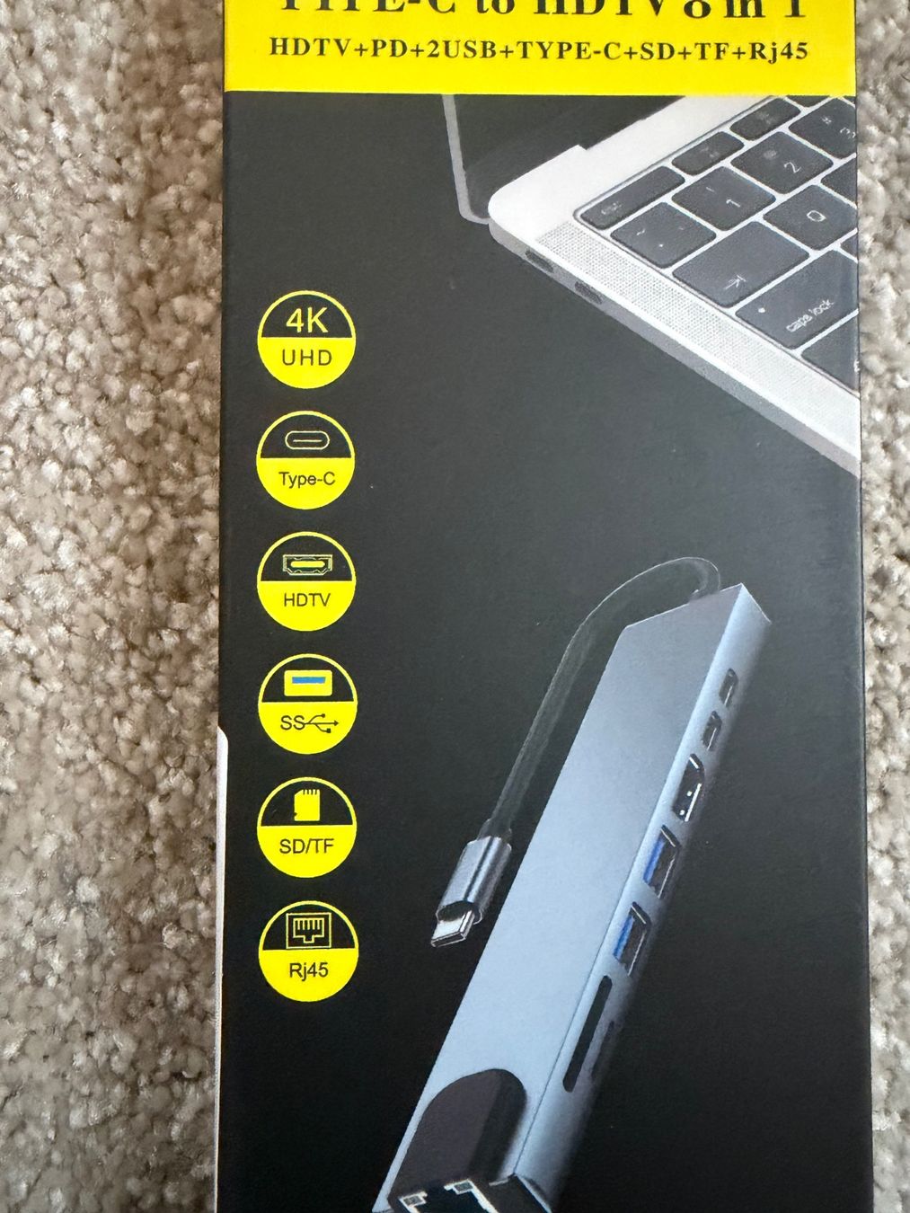 Hub & Switch: USB-C Hub – Nuovo e nell'imballaggio originale da Hohtenn venduto da Again-27 3