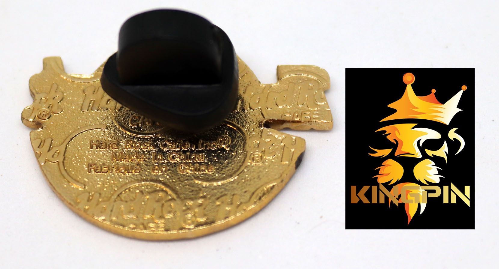 Hard Rock Cafe Placchette & Badge: Hard Rock Pin Classic Logo Niagara Falls Canada – Usato da Hinterforst venduto da -KINGPIN- 1