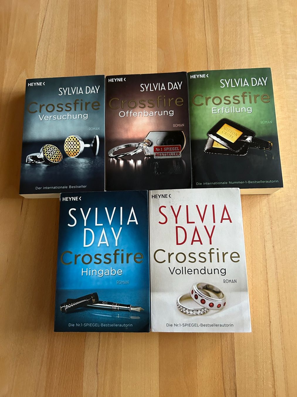 Libri: Sylvia Day - Crossfire (5 Romane) – Usato da Bubikon venduto da cinerama01