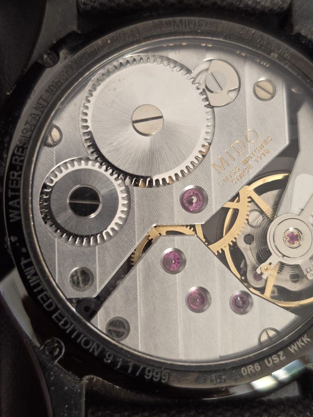 Mido Orologi: Montre MIDO Multifort originale SKELETON édition limitée  – Usato da Corminboeuf venduto da mat_1383 4