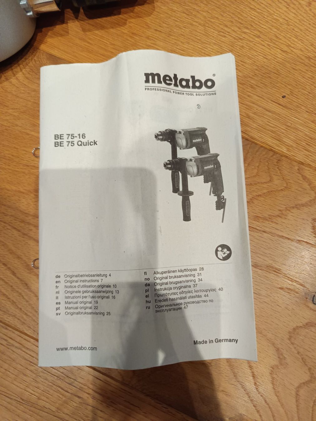 Metabo Trapani: Bohrmaschine METABO BE75-16 neu – Nuovo (secondo la descrizione) da Matzingen venduto da hansabderhalden 2