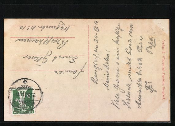 Cartes postales: AK Burgdorf, Technikum, 1916 – D'occasion à Berlin par bartko-reher 1