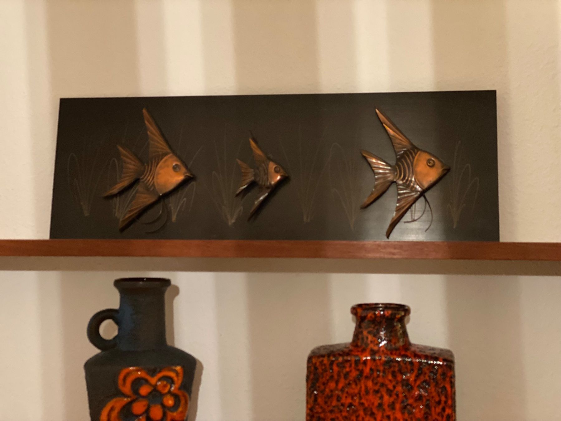 Foto & Immagini: Vintage Kupferbild mit 3D Fischen – Usato da Rorbas venduto da tun_m7fz 1