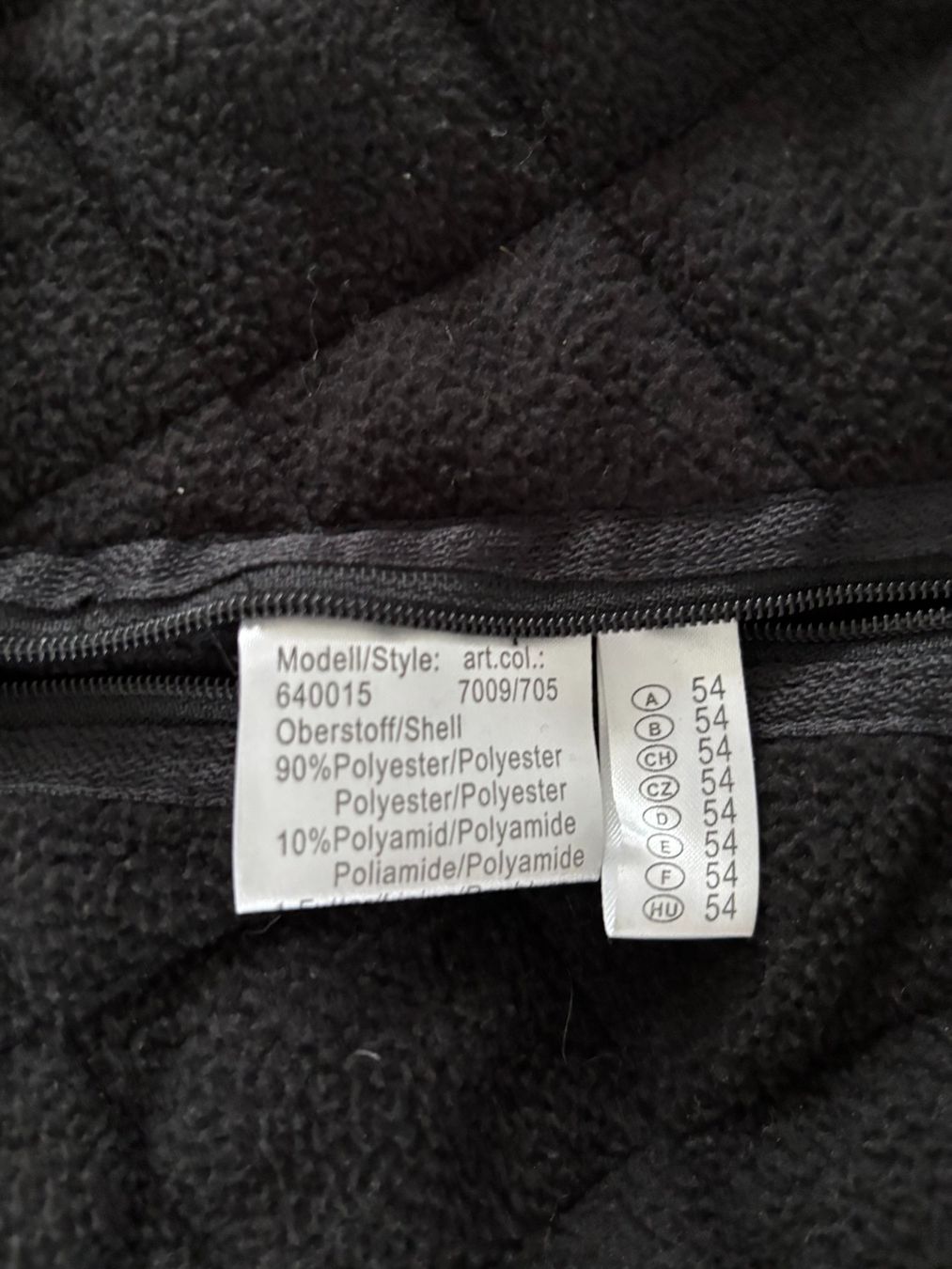 Giacche: GESTEPPTE HERREN WINTERJACKE, DUNKELBLAU, GRÖSSE 54 – Usato da Zuerich venduto da Arabella45 3