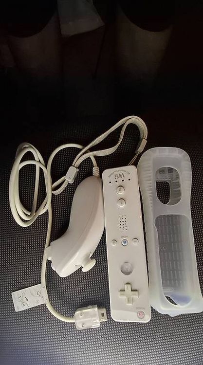 Remote Motion Plus + Nunchuk Original Nintendo für Wii+Wii U (Gebraucht ...