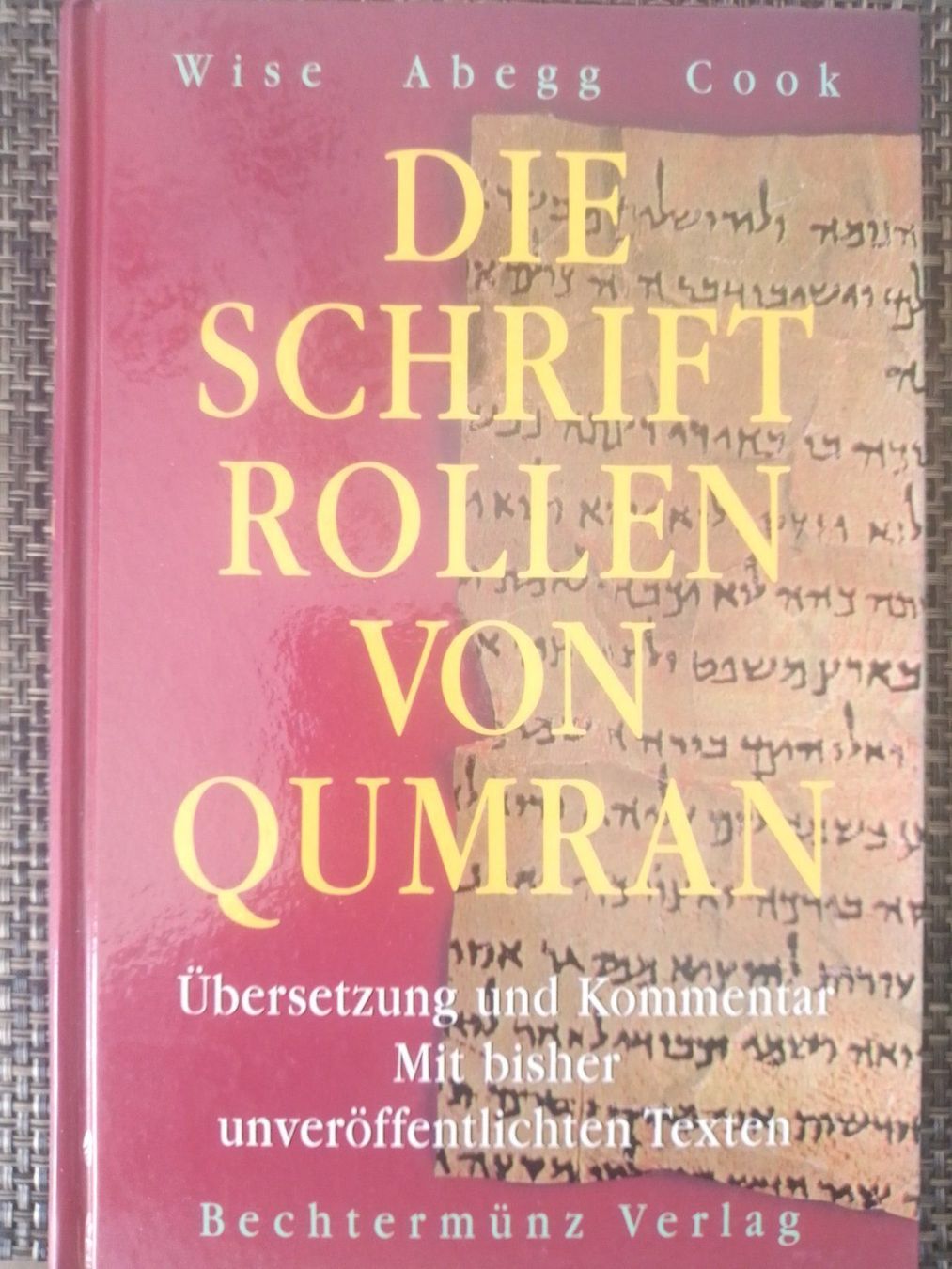 Libri: Die Schriftenrollen von Qumran – Usato da Bassersdorf venduto da elm_f9sw