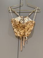 Satin-Corsagen-Top