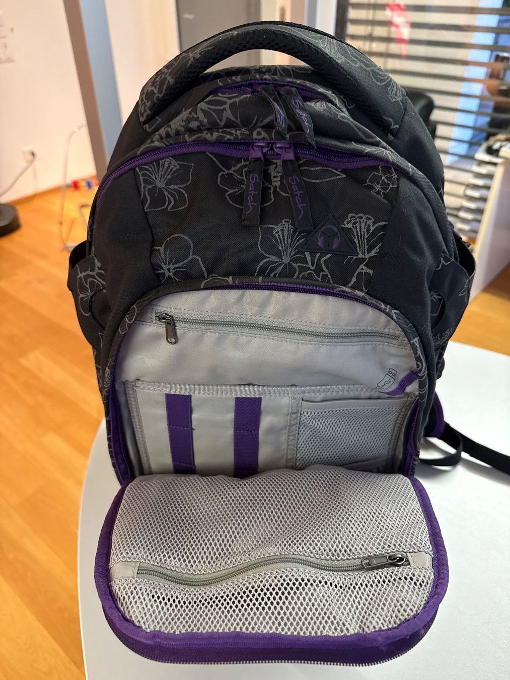 Satch Borse & Zaini: Satch Pack Schulrucksack Schwarz Mädchen – Usato da Hägendorf venduto da ama_71 5
