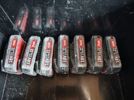 FLEX 18V 2.5 Ah Li-Ion Akkus 7 Stk. 