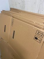 Zu verkaufen: 20 Umzugskartons, einmal gebraucht