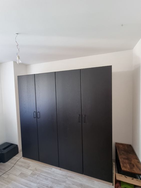 Armoire penderie ikea noire et chêne Kaufen auf Ricardo