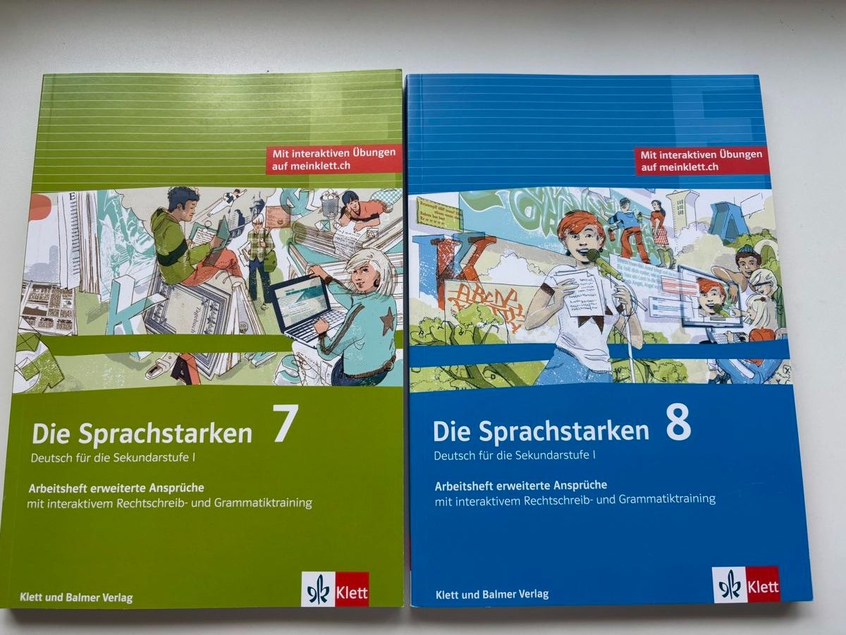 Bücher: NEU! Sprachstarken 7 & 8 – Neu und originalverpackt aus Herzogenbuchsee von ameise02