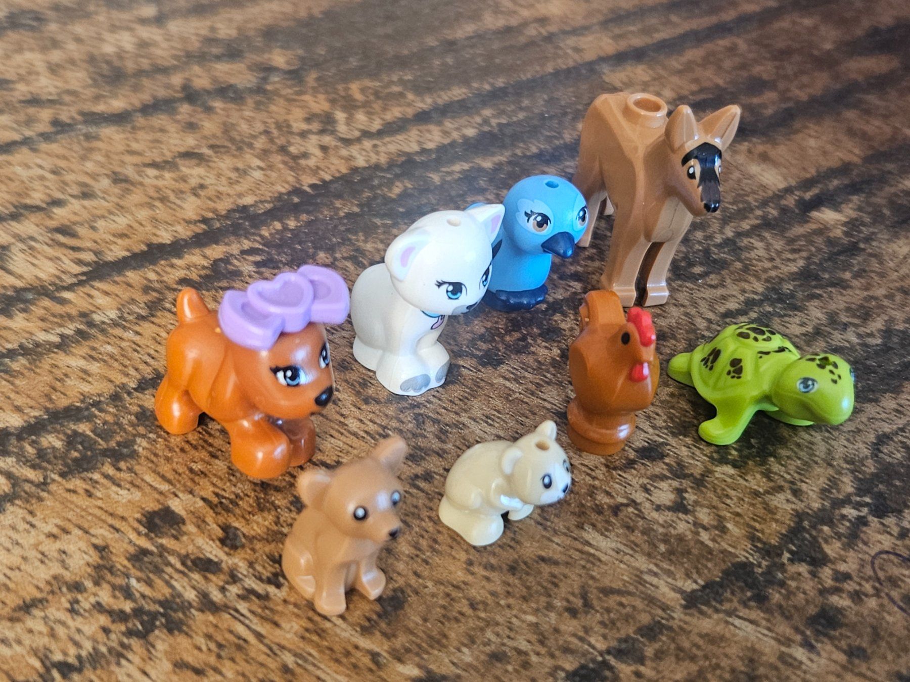 Lego Kit di costruzioni: lego figurine lot de 8 animaux – Usato da Confignon venduto da Ecrofigs 1