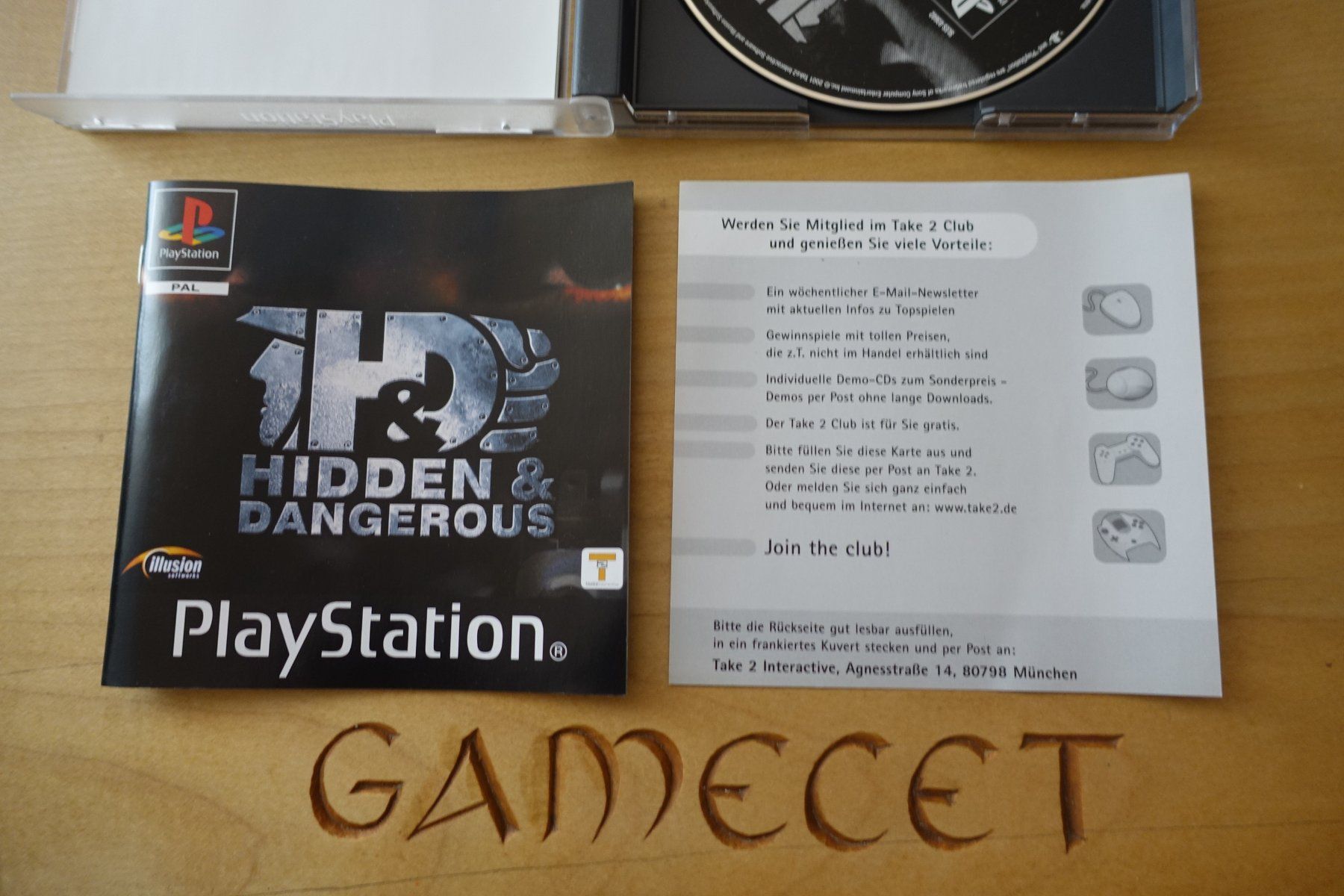 Sony Giochi: Hidden & Dangerous – Usato da Steinach venduto da Gamecet 4