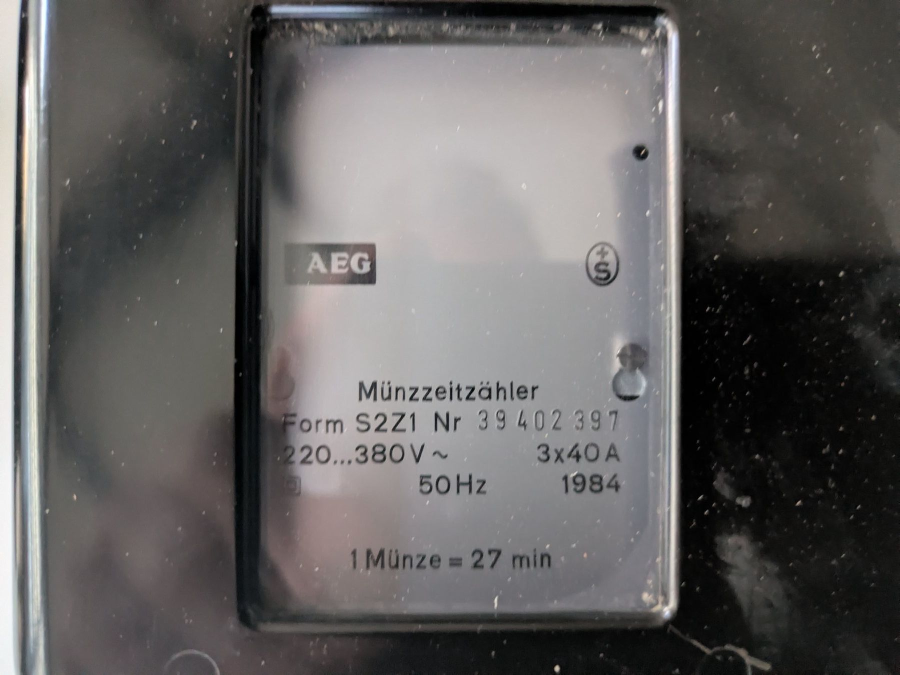 Kassen: Münzzähler AEG Münzzeitzähler – Gebraucht aus Buttisholz von imex62 3