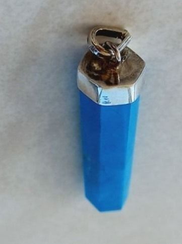 Schlüsselanhänger & - bänder: Schlüsselanhänger. Howelit Stone Blau – Neu und originalverpackt aus Winistorf von acreativ4