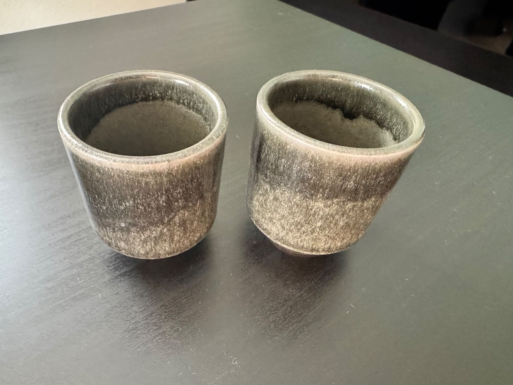 Tazze: Schöne Espressotassen in Stein-Optik. – Usato da Löhningen venduto da santafe06 1