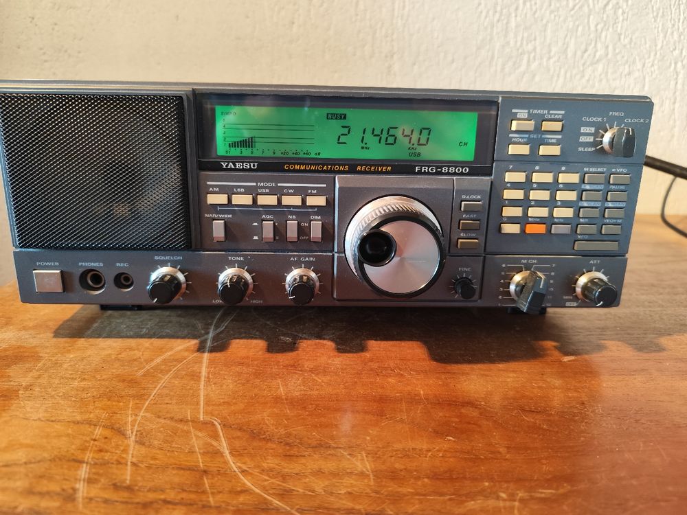 Yaesu FRG-8800 récepteur HF avec manuels | Kaufen auf Ricardo