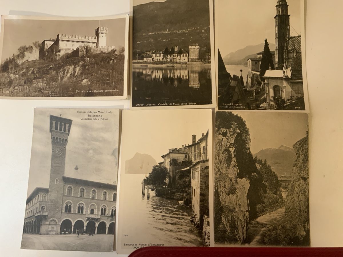 Ansichtskarten: Postkarten Tessin – Gebraucht aus Heimisbach von Cathsith