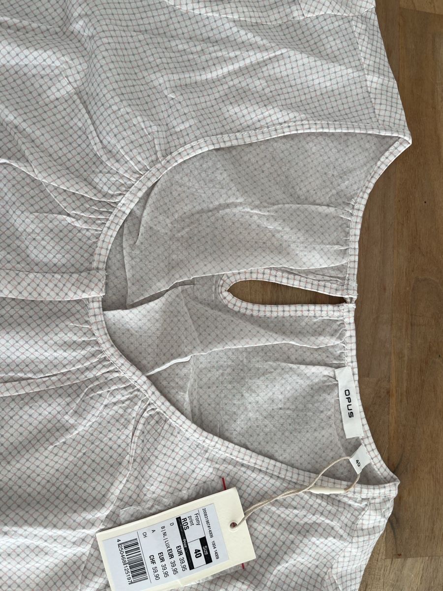 Opus Blusen: Neue Opus Baumwolle Bluse mit Etikette – Neu und originalverpackt aus Wettingen von epe_9vbf 3