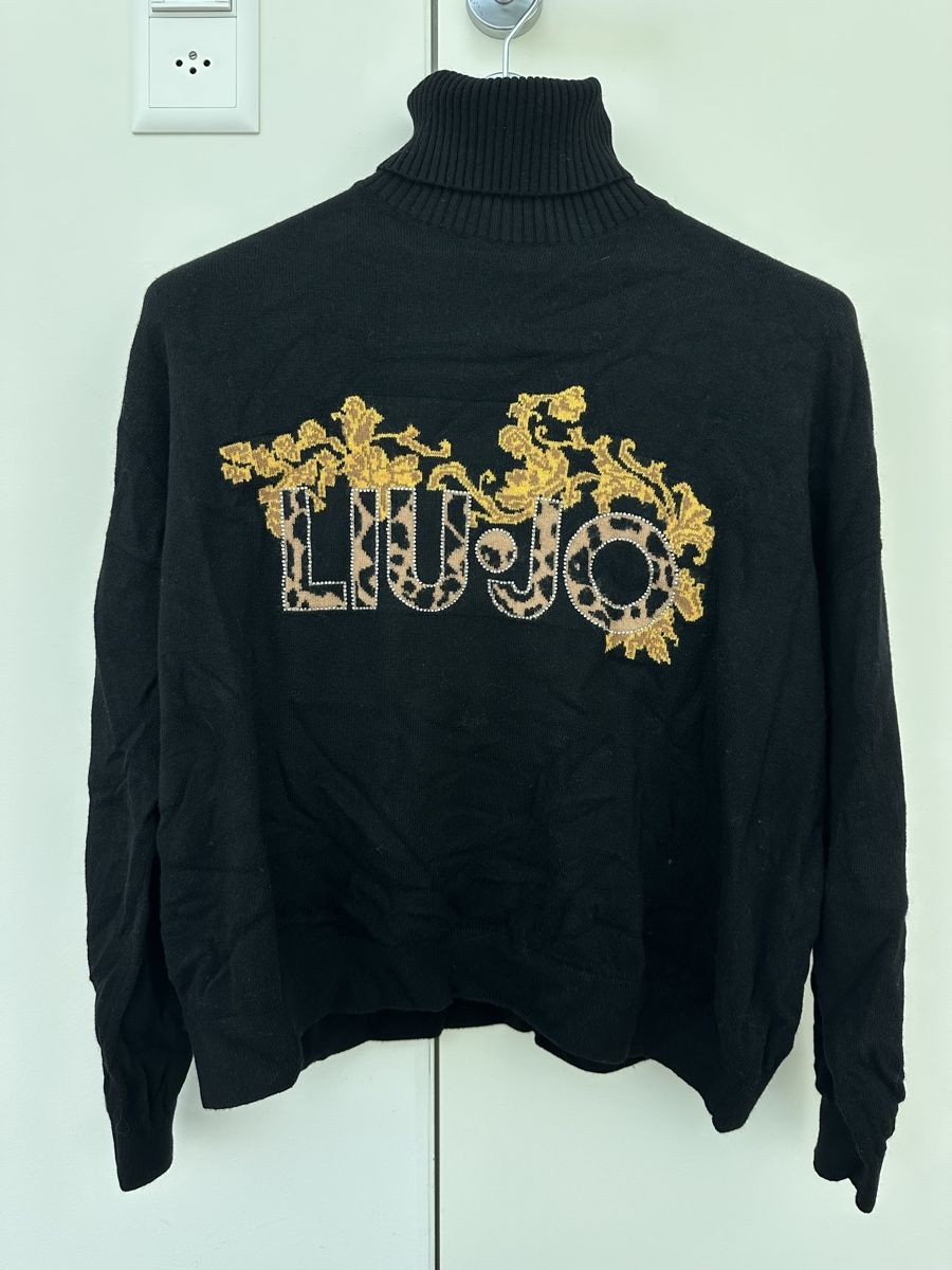 Liu Jo Maglioni & Felpe: Black LIU JO turtleneck (S) – Usato da St. Niklausen LU venduto da lau_259n