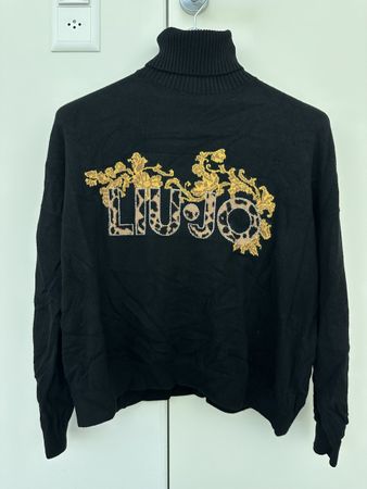 Black LIU JO turtleneck (S)