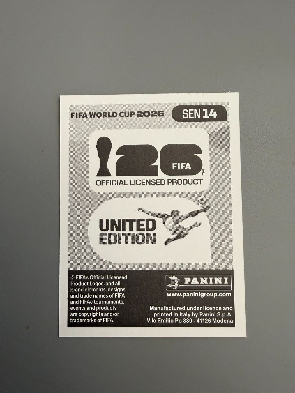 Panini Sammelbilder & Trading cards: Panini Lamine Camara SEN14 – Gebraucht aus Liebefeld von Ronaldo-1996 1