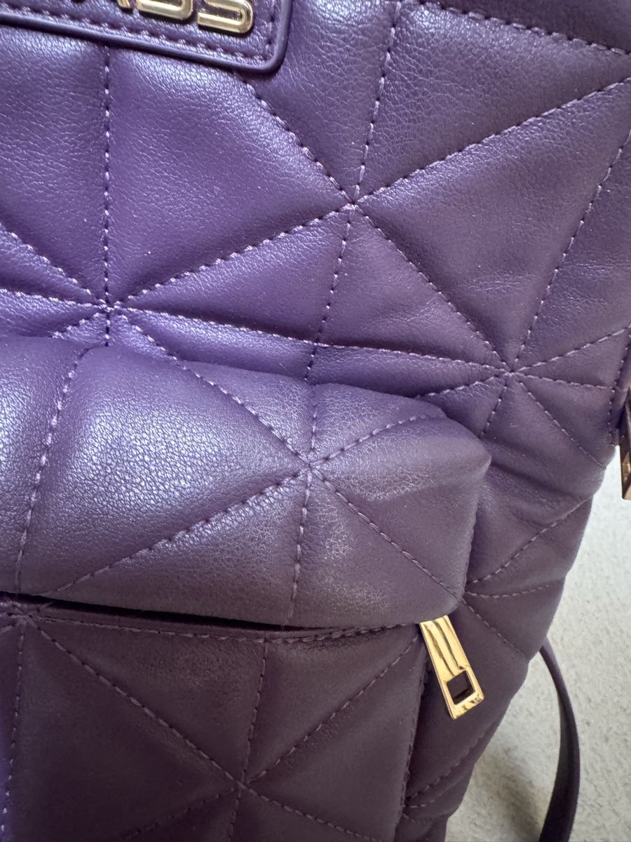 Roberto Cavalli Zaini: Cavalli Class Rucksack Lila Kunstleder – Usato da Zug venduto da zla_t2vr 5