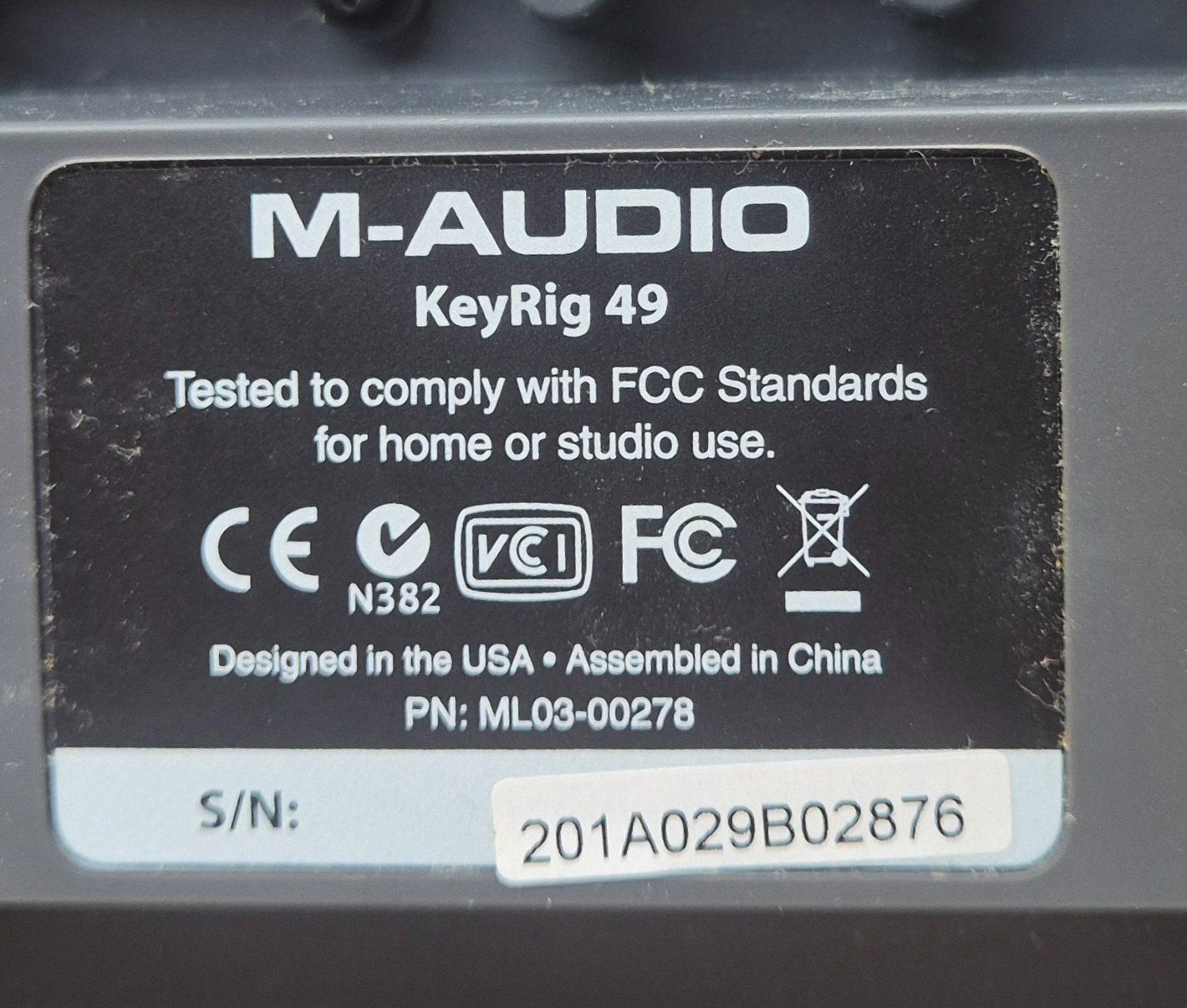 M-Audio Musikinstrumente: M-Audio KeyRig 49 MIDI-Keyboard / Controller – Gebraucht aus Neerach von sillis 4