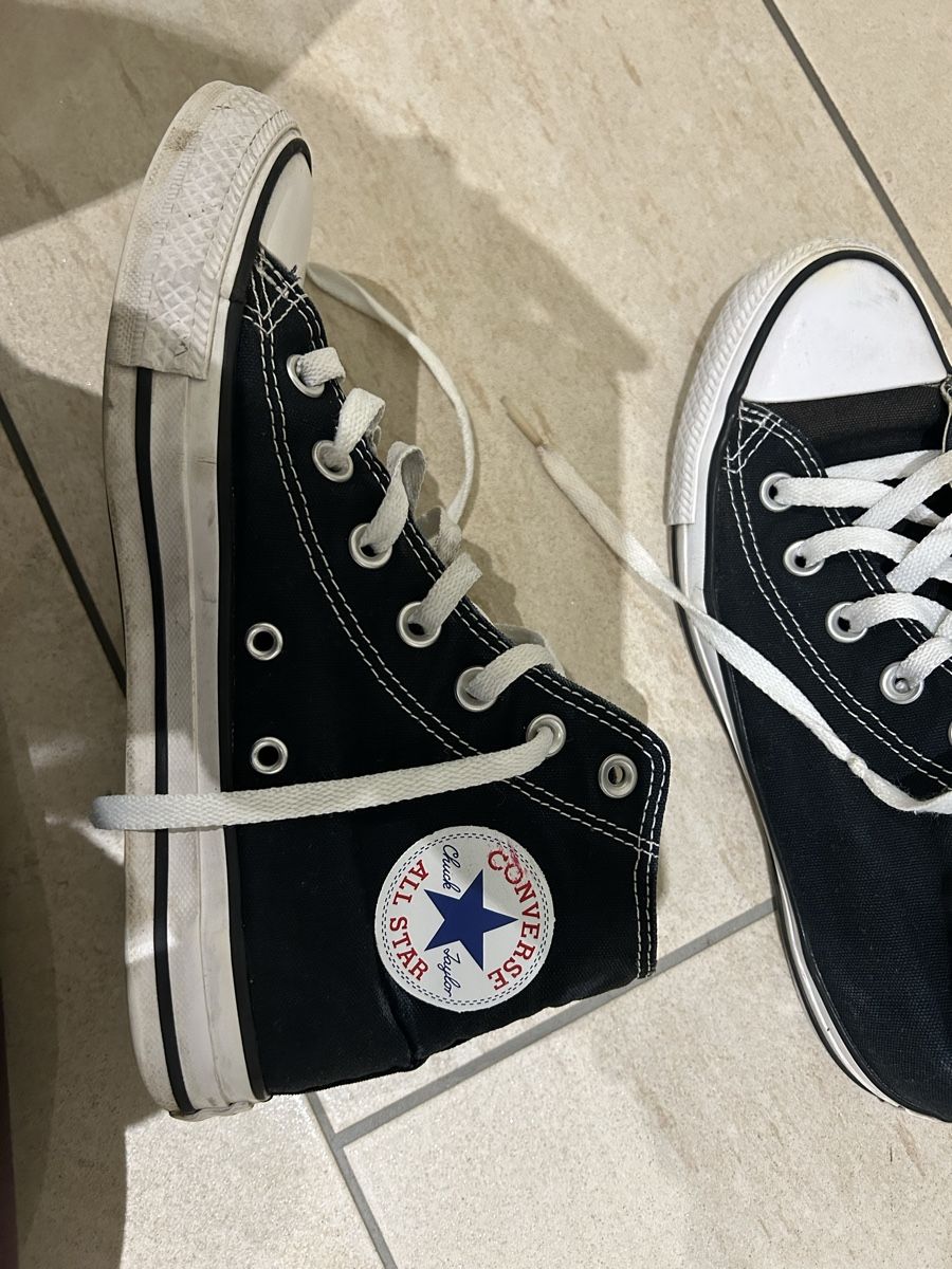 Converse Scarpe da uomo: Schwarze Converse All Stars, Grösse 38 – Usato da Wangen b. Olten venduto da Eyluelgoek 1