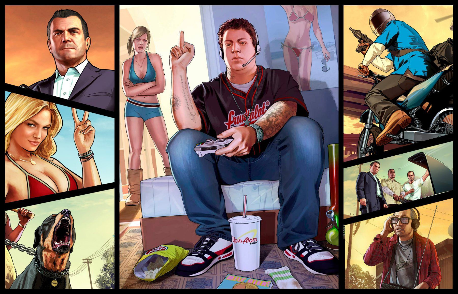 Sony Giochi: Grand Theft Auto V / GTA 5  PS 3 – Usato da Schüpfheim venduto da Games_Spielkonsolen 6