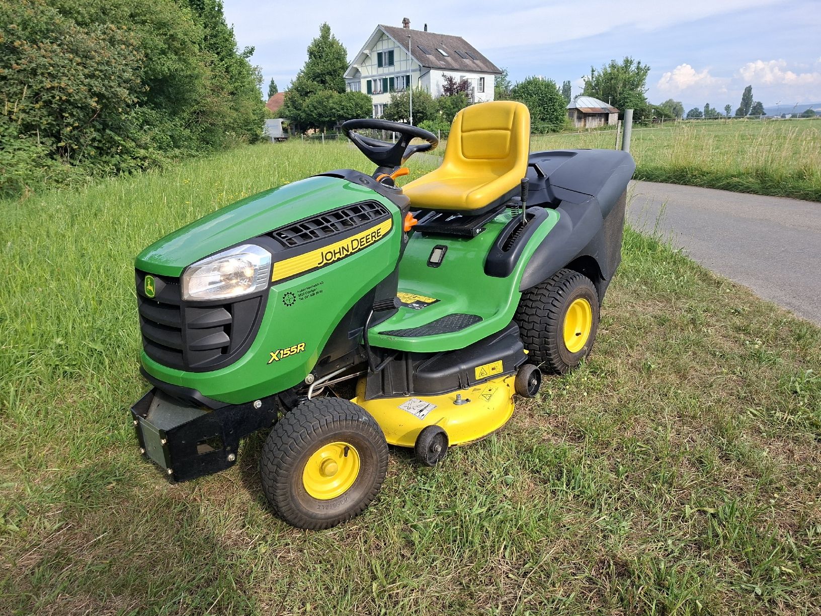 John Deere Tagliaerba: Rasentraktor *JOHN DEERE* – Usato da Burgdorf venduto da fotofee1985